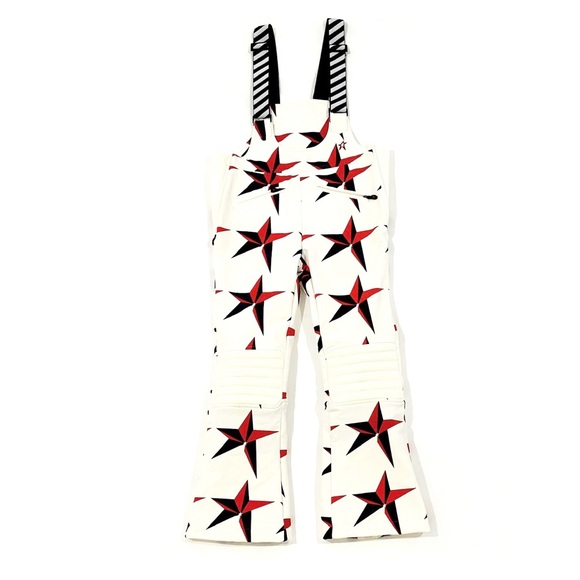Perfect Moment Kids Isola Racing Bib in Star Print Size 10 - Picture 1 of 7